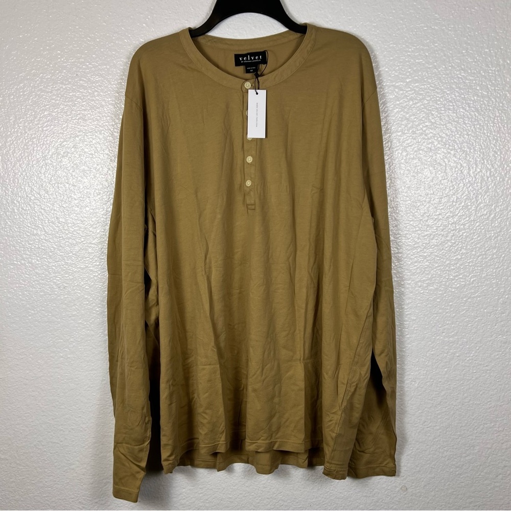 Velvet by Graham & Spencer Men's Brown Long Sleeve Shirt